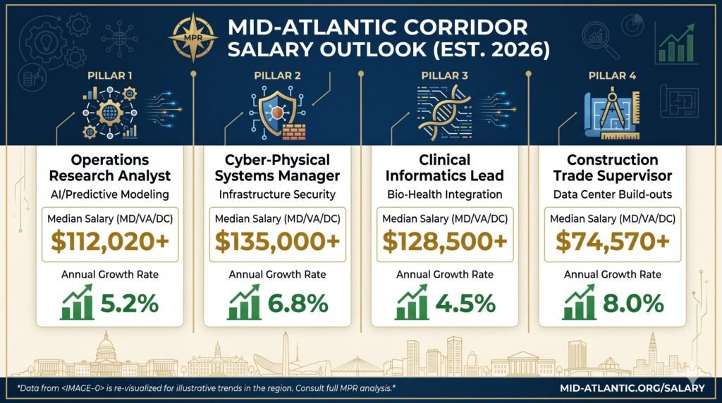 Regional Salary Matrix: Mid-Atlantic Workforce Strategy 2026